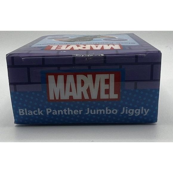 Marvel Black Panther Jumbo Jiggly By Ja-Ru Squeezy Gummy Feel - Picture 4 of 4